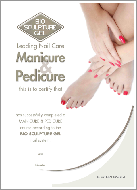 Manicure and pedicure